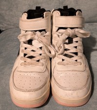 Next white and black high top