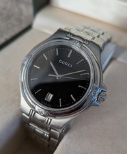 GUCCI 9040M 35mm Black Dial