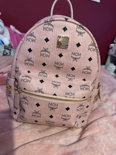Mcm powder pink - backpack, size