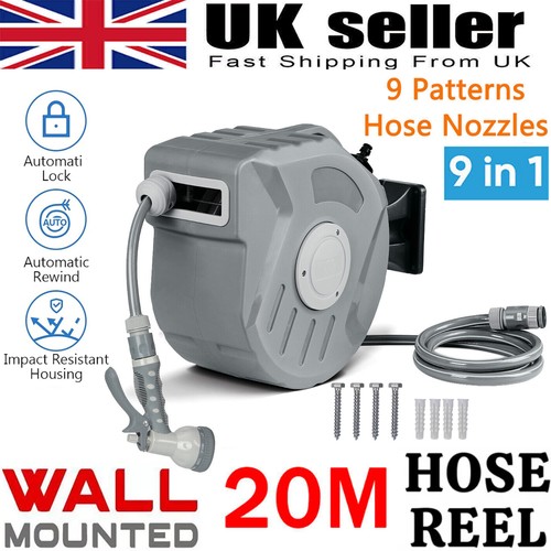 20m garden patio hose - patio, reel