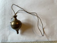 Brass Vintage Plum Bob