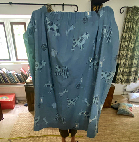 Pair blue animal print - pair,