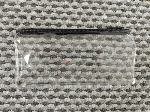 Clear small see through - see,