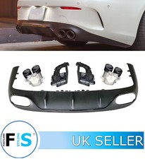 MERCEDES E CLASS C238 COUPE A238 CABRIOLET AMG E53 STYLE REAR DIFFUSER & TIPS  