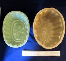 2 Vintage Jelly Moulds Salt
