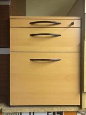 3 Drawer Filing Cabinet Office Storage Unit Chest of Drawers D 59 H 57 W 44 cm