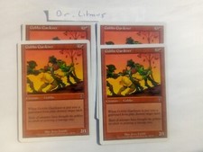 4x Goblin Gardener 7th Edition MTG Great Condition