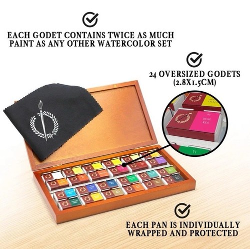 Arts watercolour paint set - set, 24