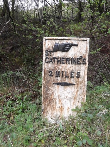 Photo 6x4 old milepost the - photo,