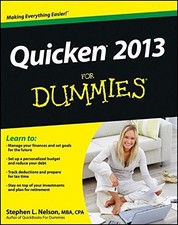 QUICKEN 2013 FOR DUMMIES By