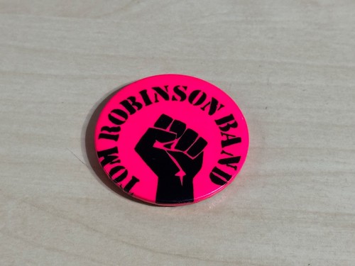 Vintage tom robinson badge - vintage,