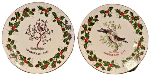 Christmas plates days - christmas, plates,