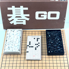 Vintage Wooden Go Board Game