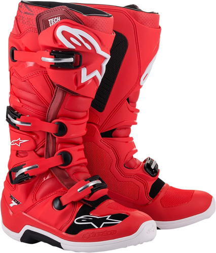 Alpinestars tech boots red - alpinestars,