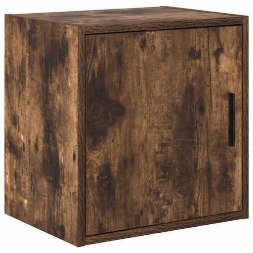 Garage wall cabinet - cabinet, smoked