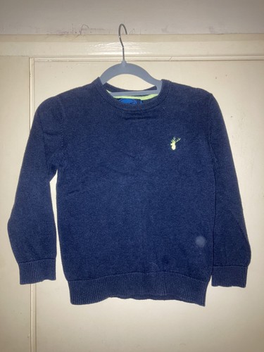 Boys navy jumper years - navy, 7-8