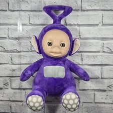 Teletubbies Tinky Winky 15" Soft Toy Plush Talking Large Working Official Purple