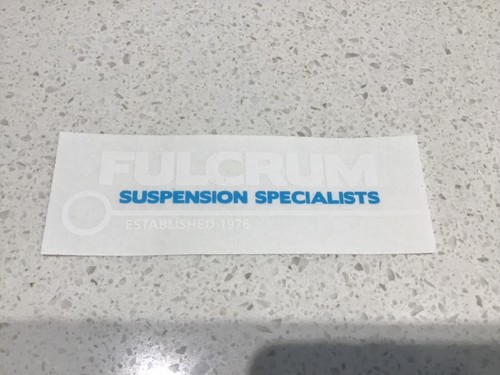 Suspension springs sticker
