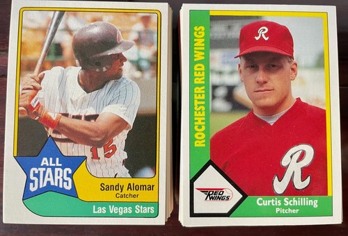 Minor league baseball card - league,