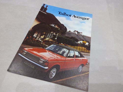 Talbot avenger car - talbot, sales