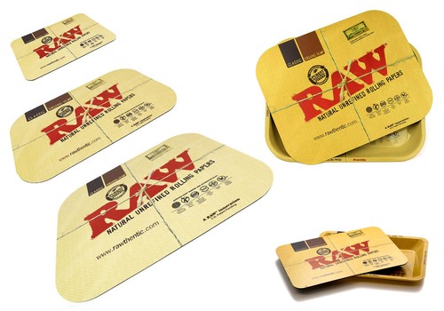 New raw rolling tray with - new,