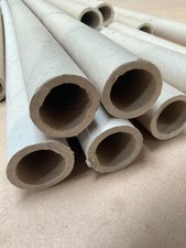 A Box of Thick Cardboard Tubes