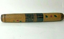 antique turned Wooden Needle