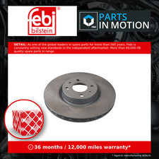 2x Brake Discs Pair Vented