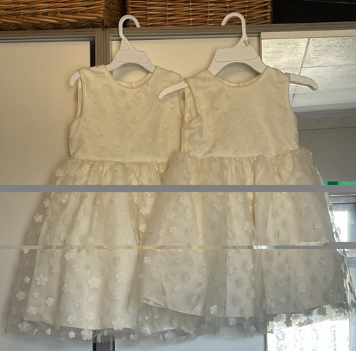 Ivory flower girl dresses - 2,