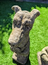19TH CENTUARY STYLE VINTAGE STONE ITALIAN HOUND (DELIVERY AVAILABLE )