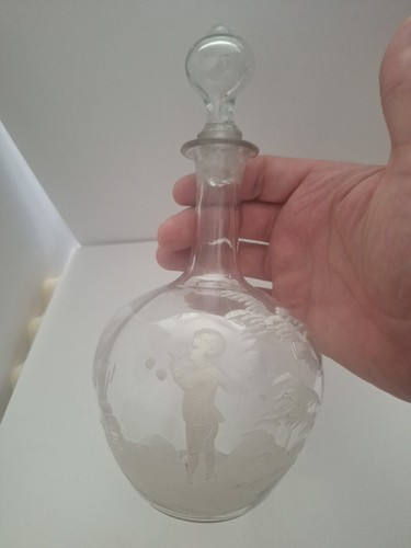 Antique mary gregory glass - antique,