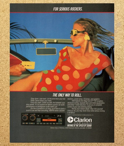 Clarion car audio cassette - clarion,