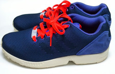 Adidas Flux Torsion Blue & Red trainers size 6.5 NEW