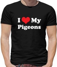 I Love My Pigeons Mens T-Shirt