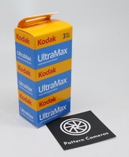 Three Kodak Ultramax - Ultra Max 400 35mm 36 Exposures Colour Films: 108 photos