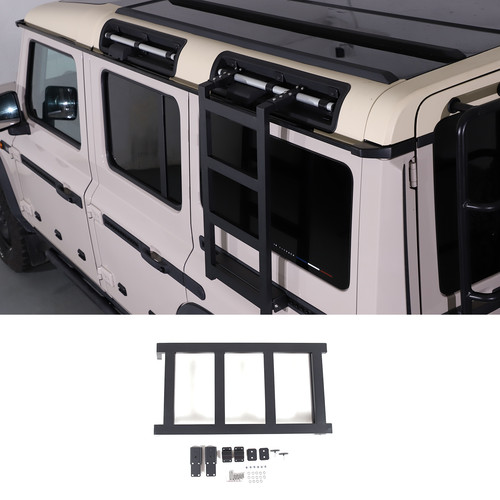 Side rear window car roof - rear,