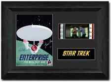 Star Trek 35 mm Film Cell Display Stunning Framed Signed Memorabilia + COA