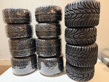 2 x sets of Go Kart Wet Tyres