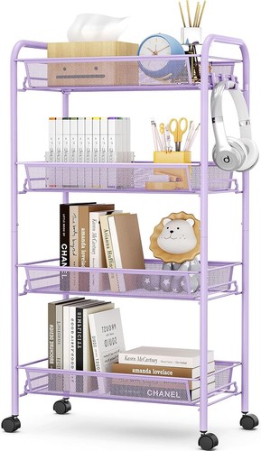 Tier rolling cart - 4-tier,