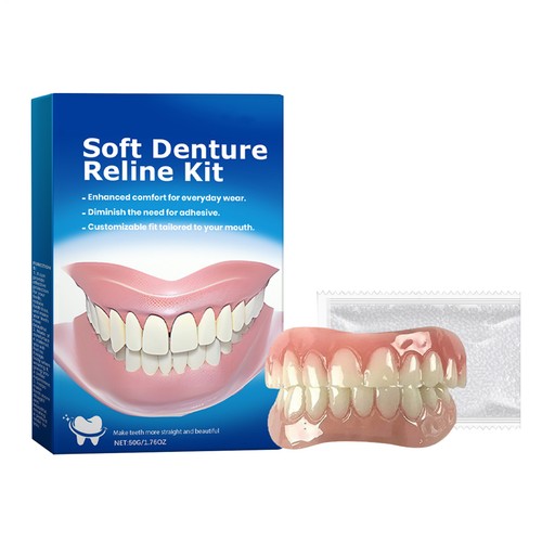 Denture silicone kit set - denture,