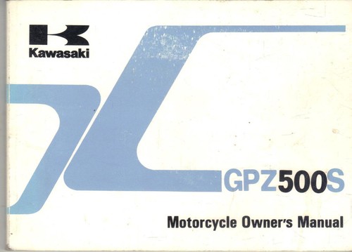 Kawasaki gpz500s e3 - kawasaki,
