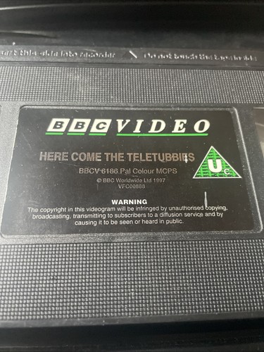 Teletubbies vhs video - teletubbies,