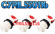 3 x Happ Style White Arcade