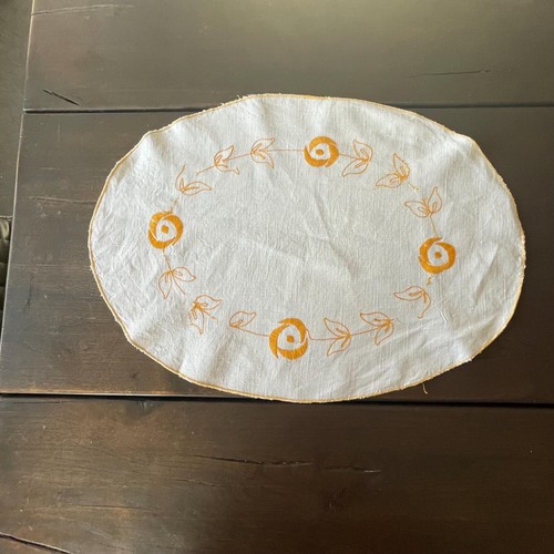 Vintage oval tray - vintage,