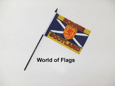 BONNIE SCOTLAND FLAG 6" x 4"