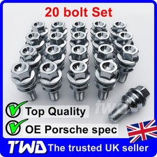 20x WHEEL BOLTS FOR PORSCHE
