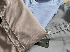 Mens grandad collar easy iron