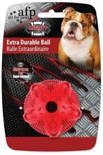 AFP Dog or Puppy Toy Durable Tough Ball Mighty Red Bulldog Puppy Packs