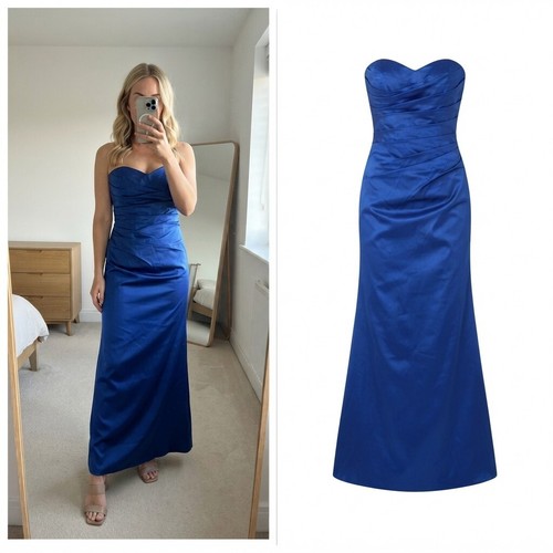 Bnwt royal blue - royal, strapless