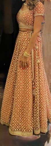 Beautiful pink wedding lengha - beautiful,